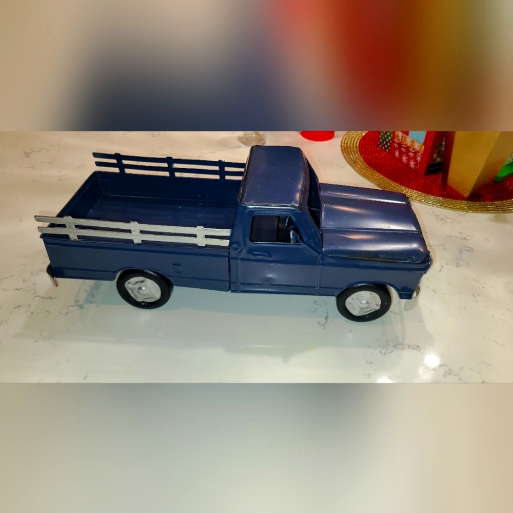 Blue Farm truck